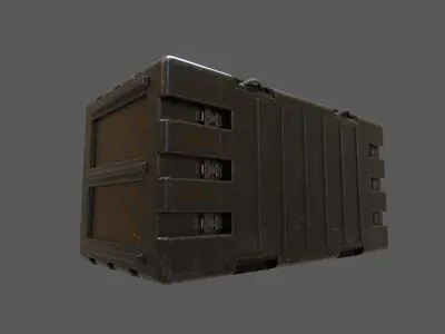 Sci-Fi Crete Low-poly 3D model