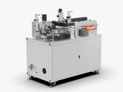 Fully Automatic Dipping Tin Soldering Machine 3D model