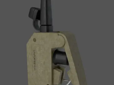 FIRING DEVICE ELECTRICAL M57 Low-poly 3D model