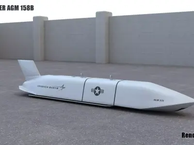 JASSM ER AGM 158B 3D model