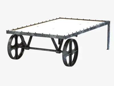 go home transfer cart 3D model