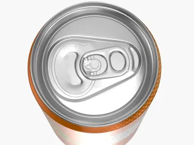 Sleek Soda Can 330ml 3D model