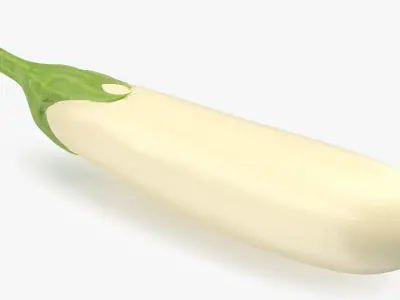 Eggplants Collection 3D model