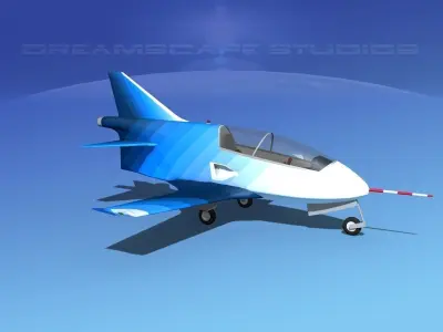 Bede BD-5J Microjet V03 3D model