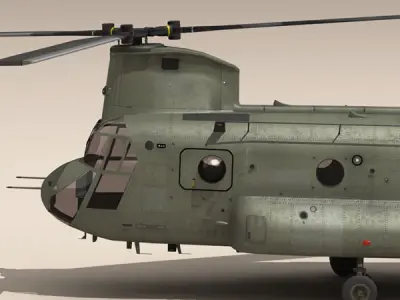 CH-47 US Army 3D model