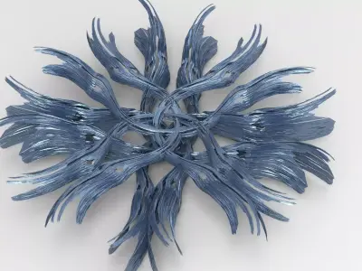 Sci fi Leisure Dome facility 5 3D model