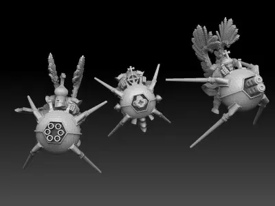 Tekno- Streltsy Sputnik Hussars 3D print model