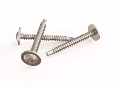 Self drilling screw 3D model