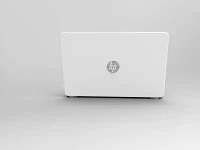Hp pavilion 14 notebook Low-poly 3D model