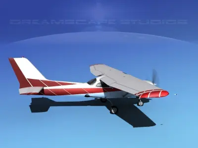 Cessna 172RG Cutlass V03 3D model