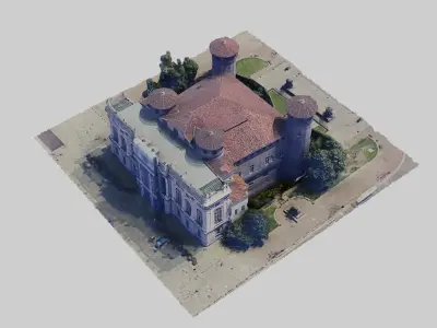 Madama Palace Turin 3D model