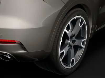 Maserati Levante S Q4 GranLusso 2019 wheel 3D model