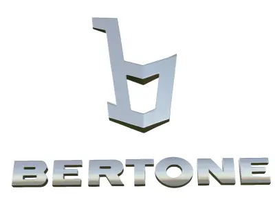 bertone logo 3D model