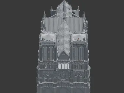 Notre dame 3D model