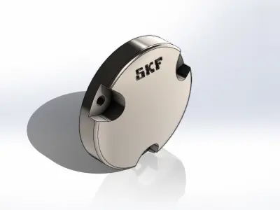 Tampa de Mancal de Rolamento SKF FNL 505 A Bearing Cap 3D model