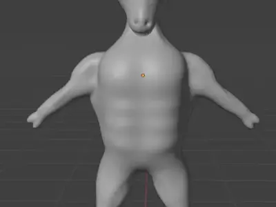 Stylized Okapi 3D Model 3D model