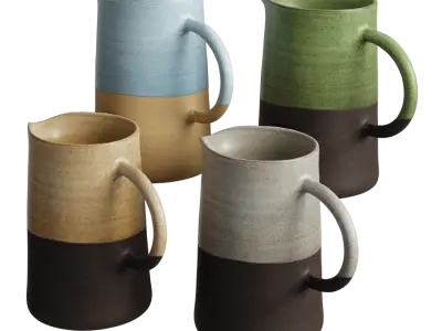  Tall Rustic Ceramic Jug Models 