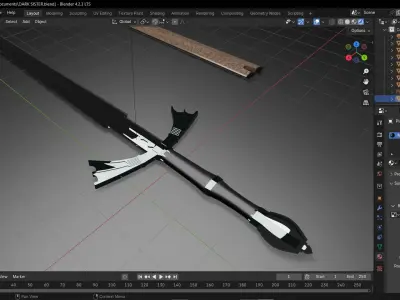 Dark Sister 3D model