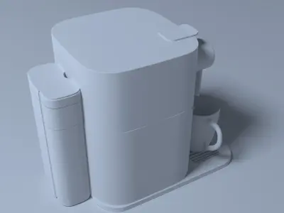 Coffee Machine Philips 3D model Free 3D model