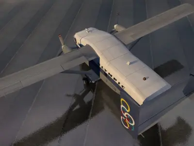 Short SC 7 Skyvan or Flying Shoebox 3D model