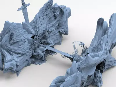 Avalon Gate bridges 6 3D model