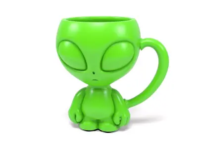 Alien Mug 2 3D print model