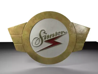Simson IFA Bird Series Emblem Free 3D model