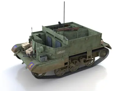Bren Gun Carrier - BUC - T80982 3D model