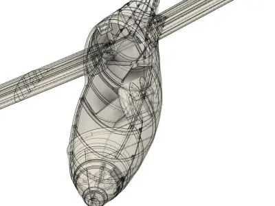 RC SAILPLANE WINGSPAN 2350mm 3D print model