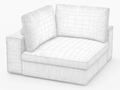 Clarence Sofa Moduler Part 02 3D model