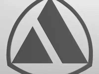 autobianchi logo 3D model