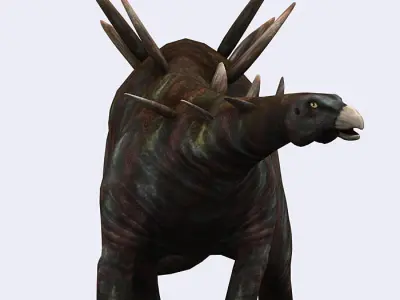 3DRT - Dinosaurs Pack Low-poly 3D model