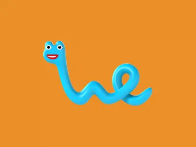 Snakey Snakey 3D model