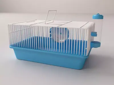 Hamster Cage 3D model
