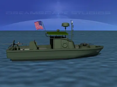 PBR Patrol Boat Riverine 3D model