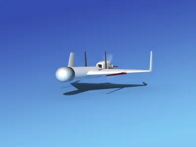 Harpy 1 UAV 3D model