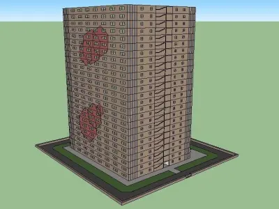 Super Sky Scrapper 25 3D model