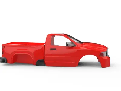 2016 Dodge Ram 1500 Classic Crew Cab 3D print model