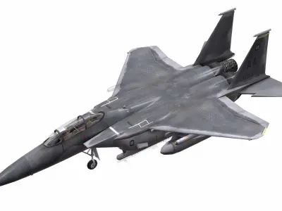 AirCraft 04 - fighter 3D model