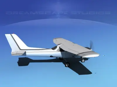 Cessna 172RG Cutlass V07 3D model