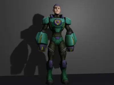Cyborg  3D model