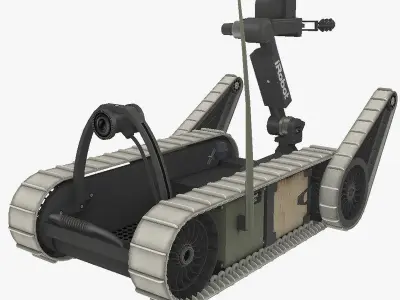 iRobot SUGV 310 Low-poly 3D model