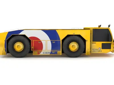 SCHOPF F300 Low-poly 3D model