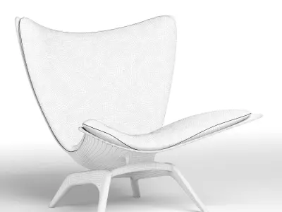 The reader armchair Free 3D model
