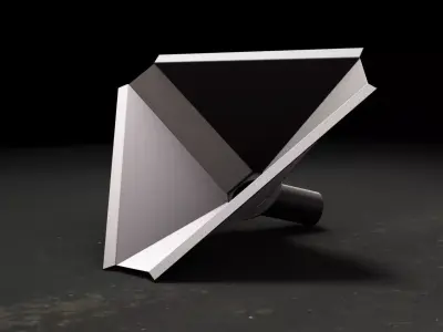 Discharge Cone - Sheet Metal 3D model