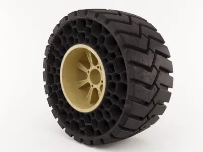 Airless Tires 3D model