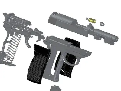 Walrher P38K 3D model