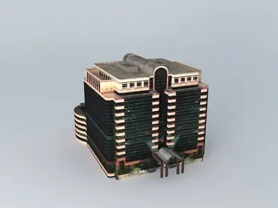 Square 89 3D model