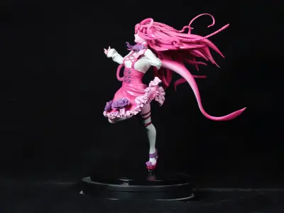 Alien Girl - 3D Print 3D print model