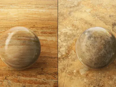 PBR Brown Marble Part 2 Texture
